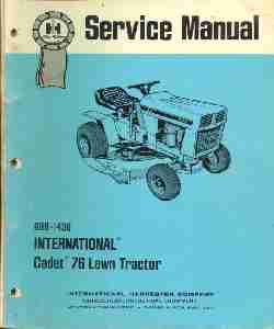 Cub Cadet Lawn Mower 76-page_pdf